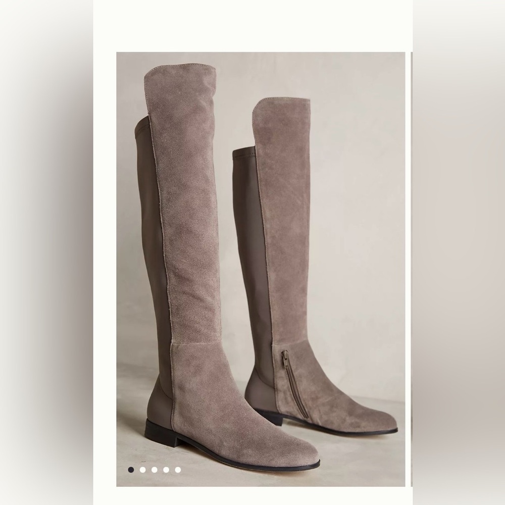 Corso Como Laura Gray Over the Knee Boots 7